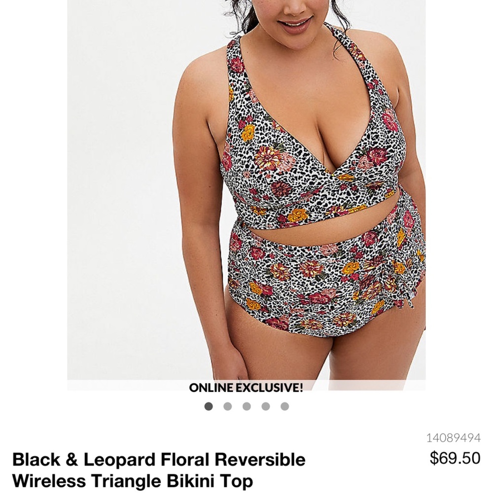 Size 3 swimsuit top